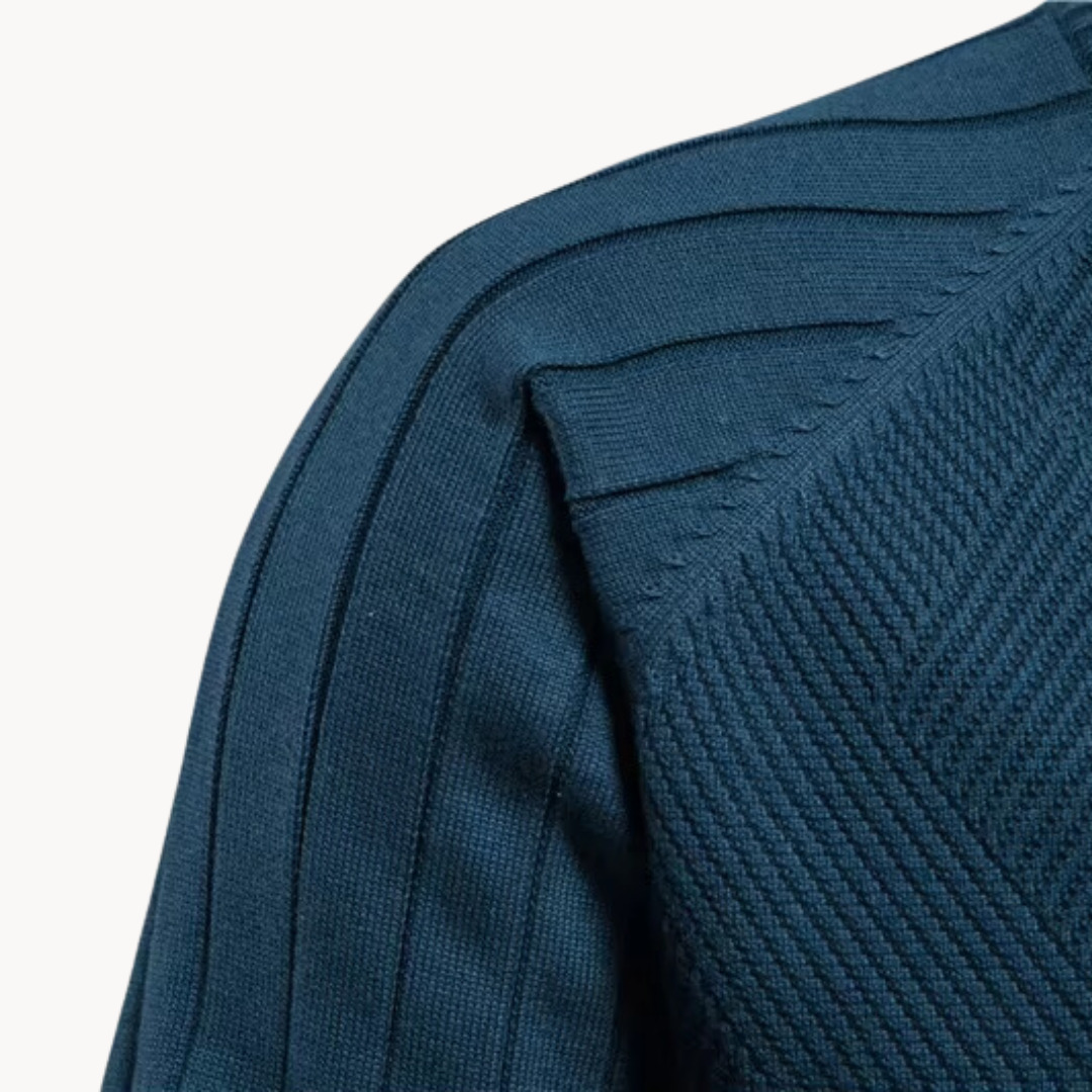 Felvian | Zip-Up Knitted Jumper