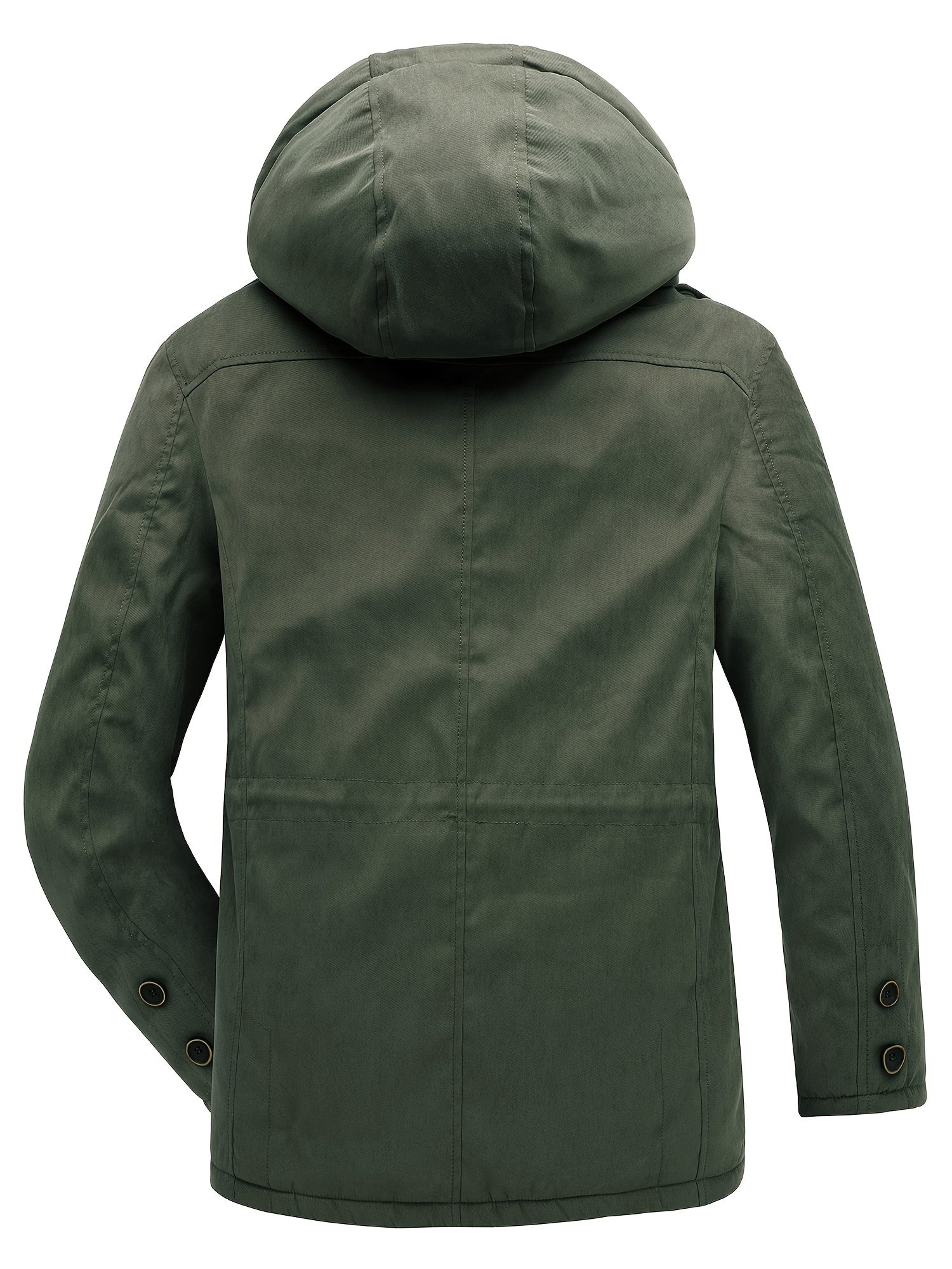 Felvian | Men’s Thick Hooded Winter Jacket