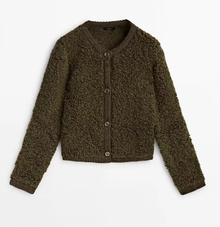 Amélie | Women’s Button-Front Winter Cardigan – Warm & Cosy