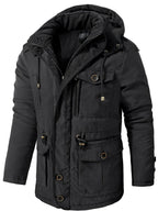Felvian | Men’s Thick Hooded Winter Jacket