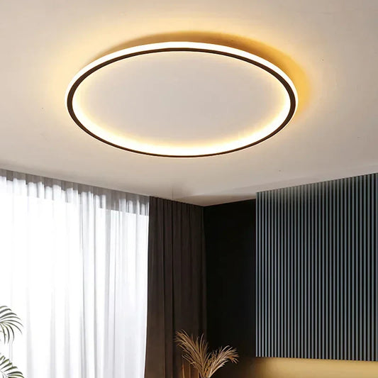 AuroraGlobe – Runde LED-Deckenleuchte im nordischen Design, blendfrei und modern
