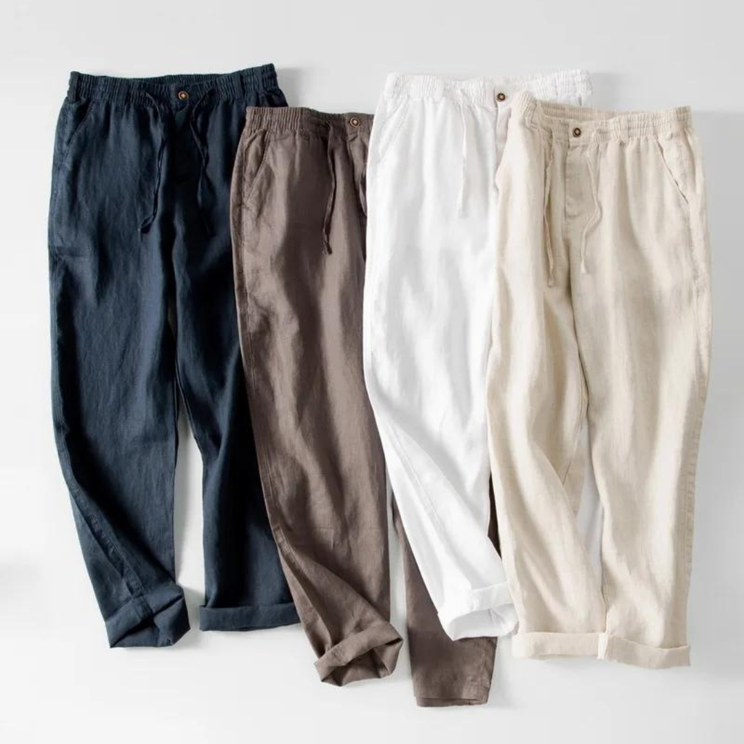 Bellini | Men’s Linen Trousers – Lightweight & Breathable