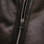 Sophia | Women’s Faux-Leather Jacket with Plush Lining – Belted